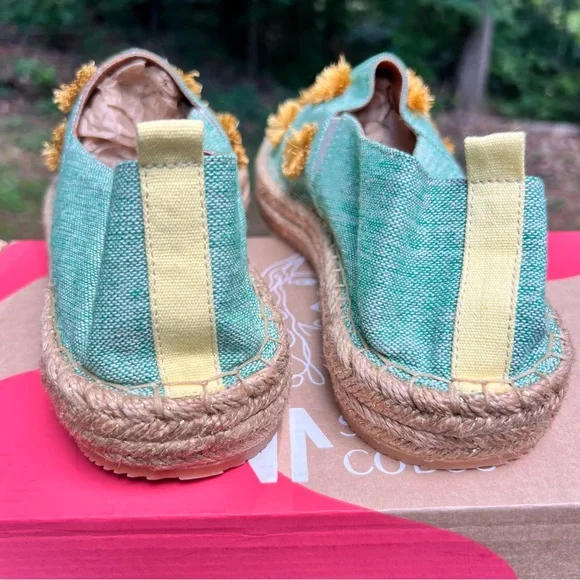 Silvia Cobos SC SOIL MOCASINES Leather Flat Espadrilles Women’s Sz 9 NEW - Picture 7 of 12